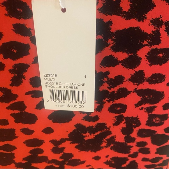 Kookai size 1 red and black dress. New with tags. - Picture 5 of 5